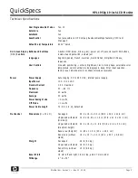 Preview for 3 page of HP L1950g Technical Specifications