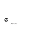 HP Laptop User Manual предпросмотр