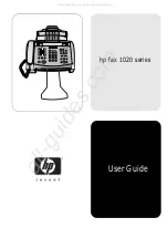 HP LaserJet 1020 User Manual preview