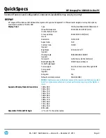 Preview for 8 page of HP LaserJet 4300 series Specifications