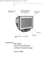 Preview for 3 page of HP LASERJET Professional P1100 series User Manual