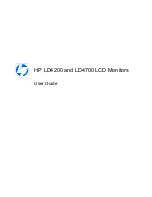 Предварительный просмотр 1 страницы HP LD4200 User Manual