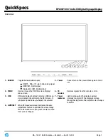 HP LD4710 Specification preview