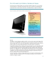 Предварительный просмотр 8 страницы HP LP2480zx - DreamColor - 24" LCD Monitor Brochure