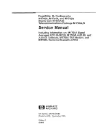 HP M1754A Service Manual preview