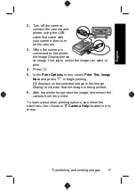 Предварительный просмотр 17 страницы HP M447 - Photosmart 5MP Digital Camera Quick Start Manual