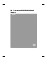 HP M525 - Photosmart Digital Camera Instruction Manual предпросмотр