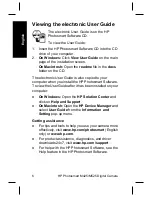 Предварительный просмотр 6 страницы HP M525 - Photosmart Digital Camera Instruction Manual