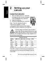 Предварительный просмотр 10 страницы HP M525 - Photosmart Digital Camera Instruction Manual