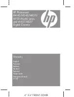 Предварительный просмотр 1 страницы HP M630 Warranty