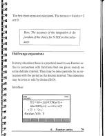 Preview for 82 page of HP Mathematics II User Manual