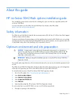 Preview for 5 page of HP MCS 5042 Installation Manual