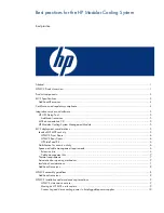 Предварительный просмотр 1 страницы HP MCS Manual