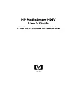 Предварительный просмотр 1 страницы HP MediaSmart SLC3760N User Manual