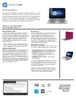 HP Mini 210-2160 Specifications preview