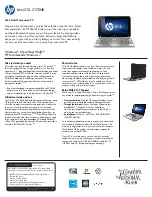 HP Mini 210-2170 Specifications preview