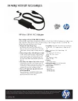 HP Mini 30W Specifications предпросмотр