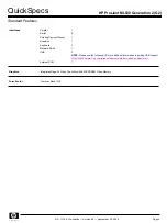 Preview for 4 page of HP ML530 - ProLiant - 128 MB RAM Quickspecs