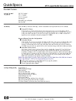 Preview for 6 page of HP ML530 - ProLiant - 128 MB RAM Quickspecs