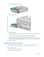 Предварительный просмотр 15 страницы HP Moonshot-45XGc User And Maintenance Manual