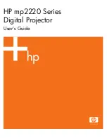 HP mp2200 - Digital Projector User Manual preview