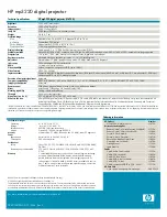 Предварительный просмотр 4 страницы HP mp3220 Series Brochure & Specs