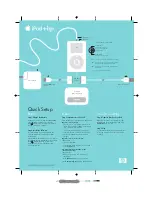 HP mp5001 - Apple iPod Mini Quick Setup preview