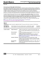 Preview for 1 page of HP MSA30 DB Quickspecs