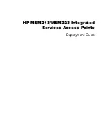 Предварительный просмотр 3 страницы HP MSM313 Deployment Manual