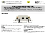 HP MSM320 Quick Start Manual preview