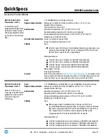 Preview for 21 page of HP MSM720 Specification