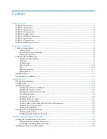 Preview for 3 page of HP MSR20-10 Installation Manual