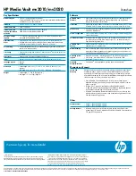 Preview for 2 page of HP Mv2120 - Media Vault Network Drive Datasheet