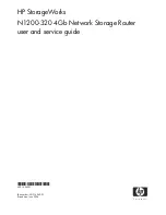 HP N1200 - StorageWorks Network Storage Router User'S And Service Manual preview