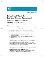 Предварительный просмотр 1 страницы HP Neoware e90 - Thin Client Quick Start Manual