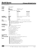 Preview for 4 page of HP Neoware m100 Specifications