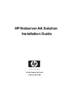 Preview for 1 page of HP NetServer AA 4000 Installation Manual