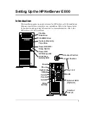 Preview for 5 page of HP NetServer e 800 Installation Manual