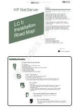 HP NetServer LC II Installation Road Map preview