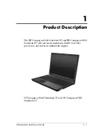 Preview for 7 page of HP Nw9440 - Compaq Mobile Workstation Maintenance And Service Manual