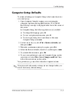 Preview for 31 page of HP Nw9440 - Compaq Mobile Workstation Maintenance And Service Manual