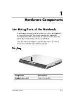 Preview for 8 page of HP nx9100 - Notebook PC Hardware Manual