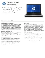 HP Officejet 635 Brochure preview