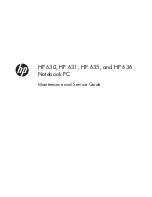 Preview for 2 page of HP Officejet 635 Maintenance And Service Manual