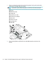 Предварительный просмотр 70 страницы HP OMEN 17-an100 Maintenance And Service Manual