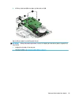 Предварительный просмотр 71 страницы HP OMEN 17-an100 Maintenance And Service Manual