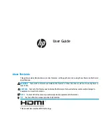 HP OMEN W9S97AA User Manual предпросмотр