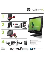 Preview for 1 page of HP Omni 100-5200 - Desktop PC Setup Poster