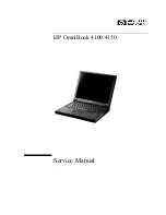 HP OMNIBOOK 4150 Service Manual preview