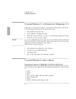 Preview for 28 page of HP OmniBook 800 Evaluator Manual